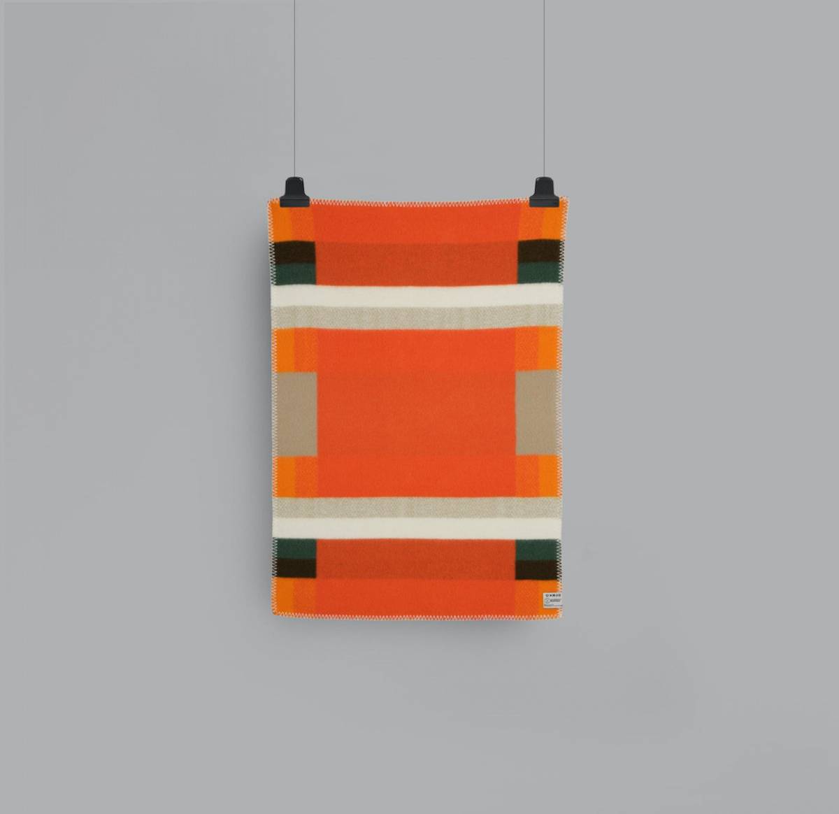 Mikkel - Orange babypledd